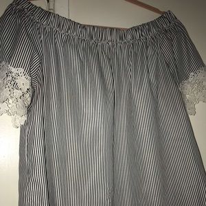 Off shoulder blouse